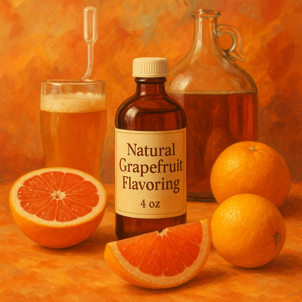 LD Carlson Natural Grapefruit Flavoring 4 oz