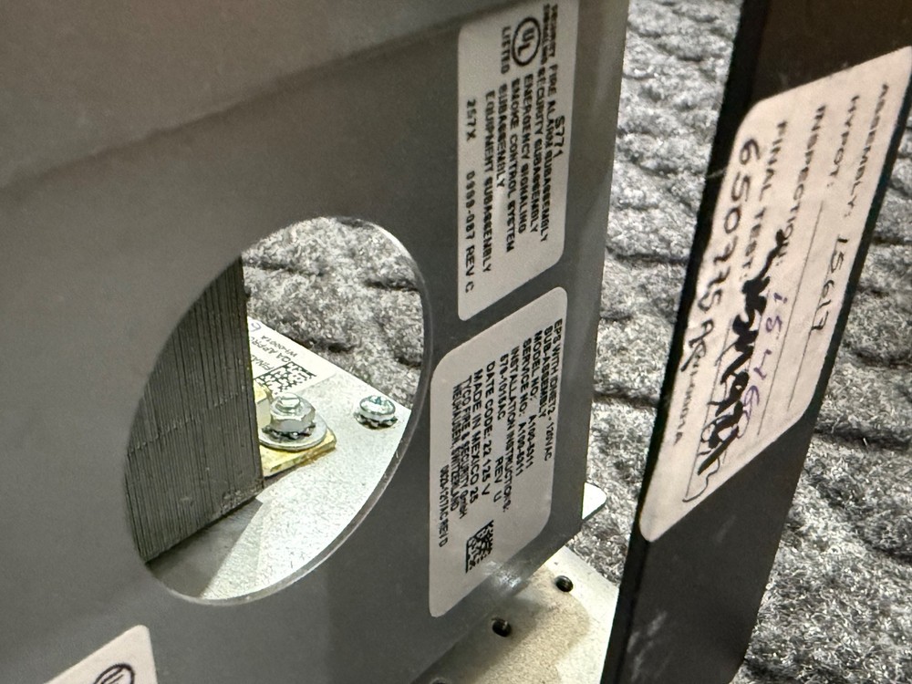 Autocall 4100ES A100-9311 2X40 Operator Interfeace + Master Controller + Power