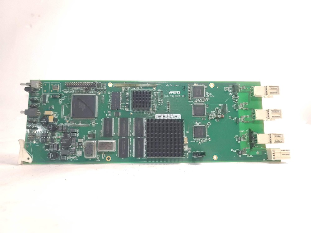 Evertz 7710DCDA-HD HD Down Converter & Distribution Amplifier Module w/ Back