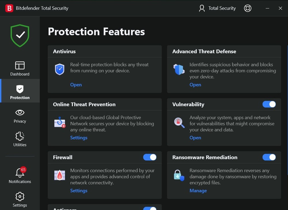 Bitdefender Security - 2 Years 1 Windows PC + (Total Security)