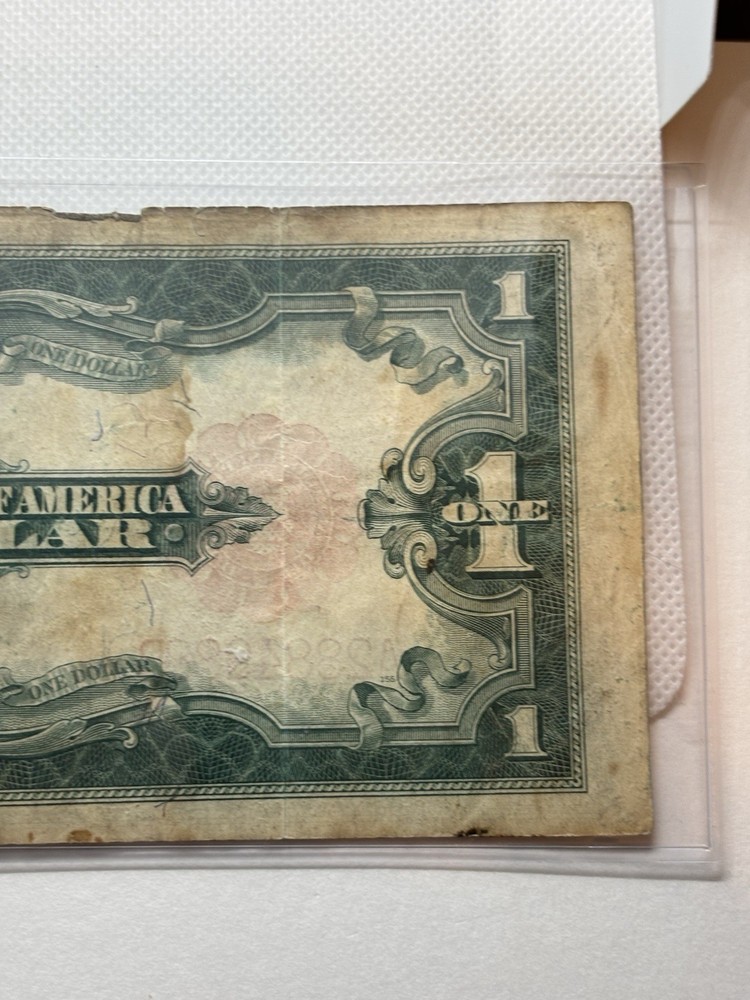 1923 Red Seal Silver Certificate $1 Note