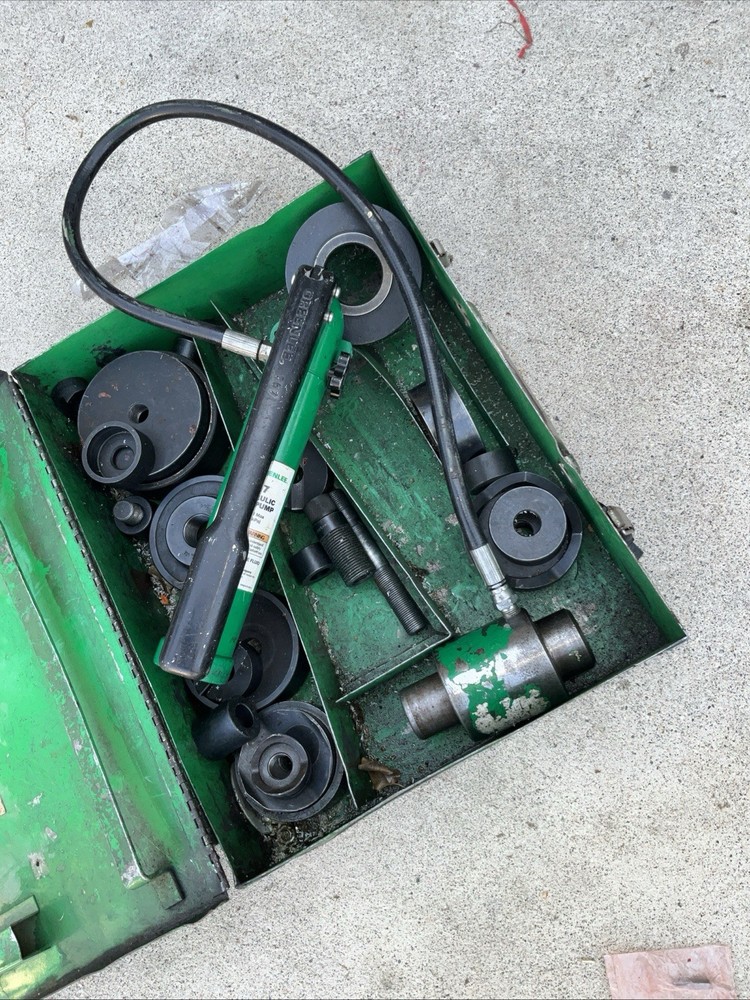 Greenlee 767 Hydraulic Punch Driver Set