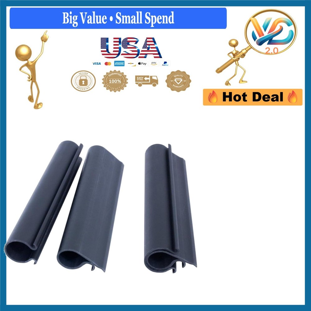 48 Pack Pool Cover Clip Set UV Resistant Securing System for Inground Pools