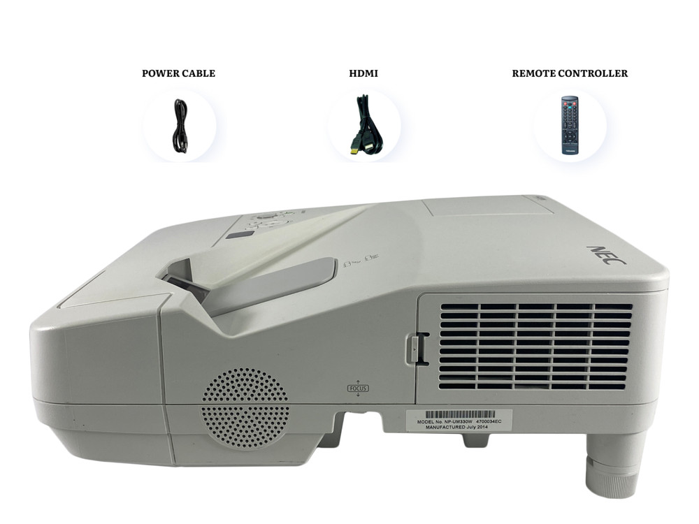 3300 ANSI 3LCD Projector Ultra Short Throw Professional HDMI - 4K Input Support