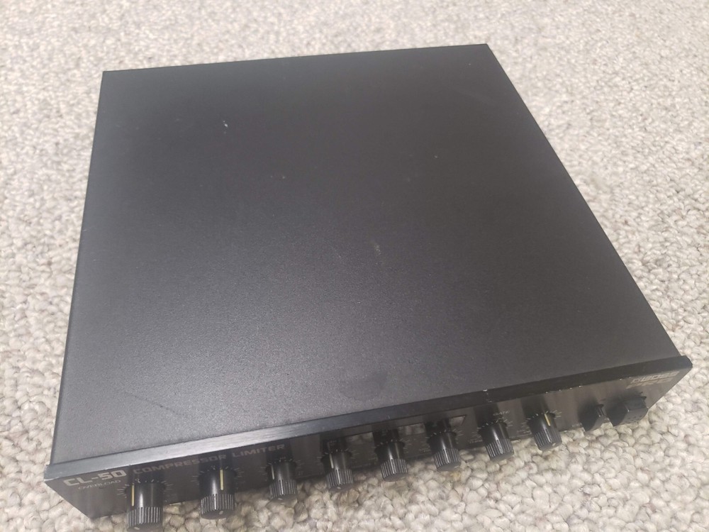 Rare Vintage Boss Pro CL-50 Compressor Limiter Half Rack Guitar Effect Processor