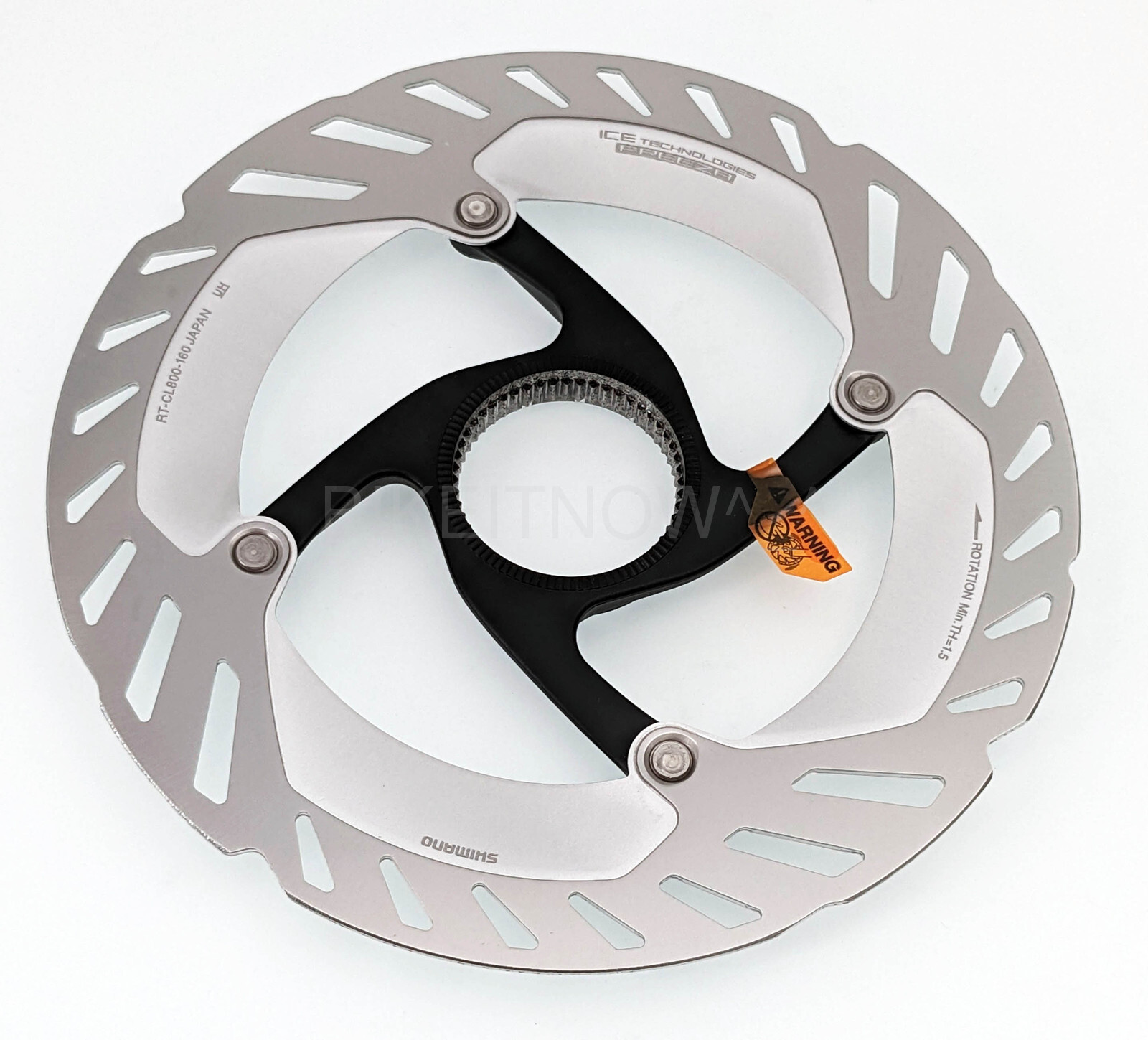 2x Shimano Ultegra GRX Bike RT-CL800 Center Lock Disc Rotors 160mm,ICE TECH