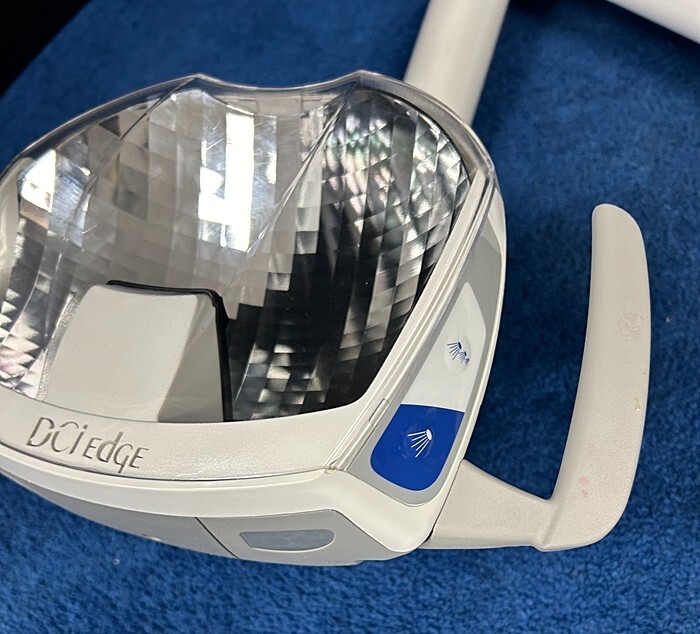 DCI Edge Series 4 LED Dental Ceiling Light - 9 1/2' Ceiling Height