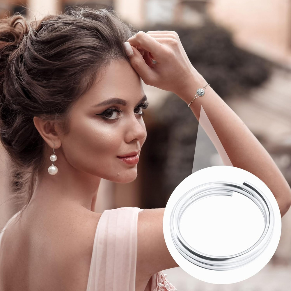 4pcs 925 Sterling Silver Split Jump Ring, 8mm Small Hypoallergenic Bracelet N...