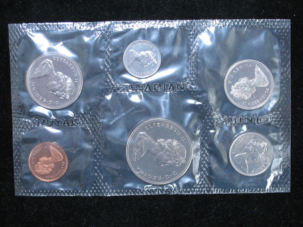 1968 CANADA PROOFLIKE MINT SET * WITH ORIGINAL MINT PACKAGING *