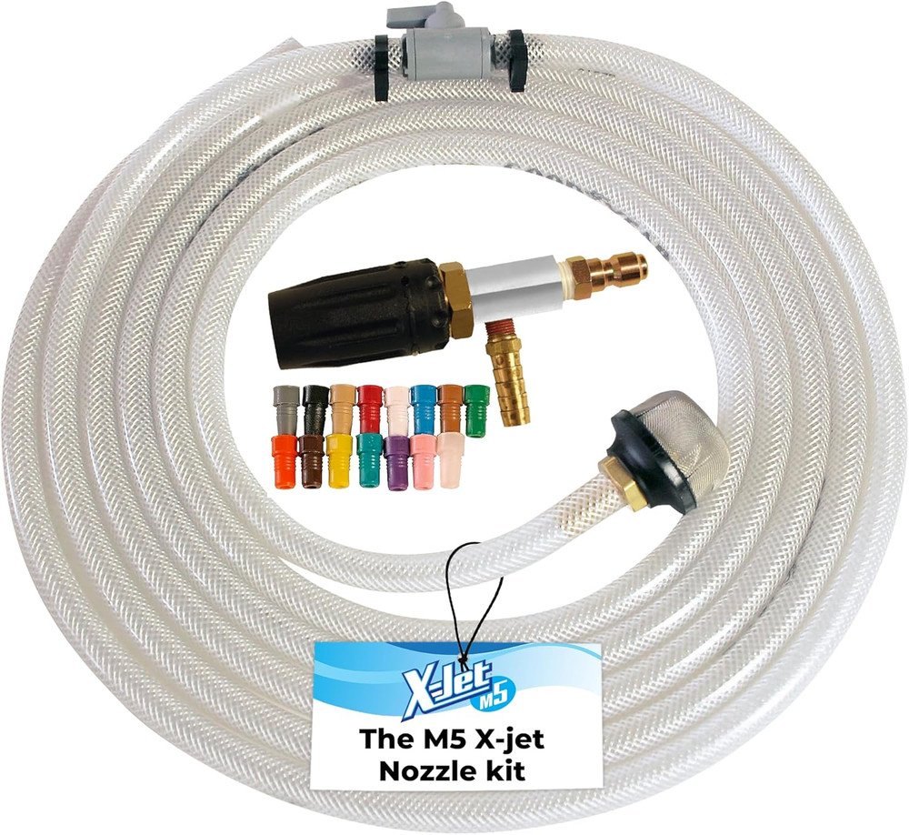 X-Jet M5#7 Kit | 2-2.5 GPM | Adjustable Long-Range External Injection Variable P