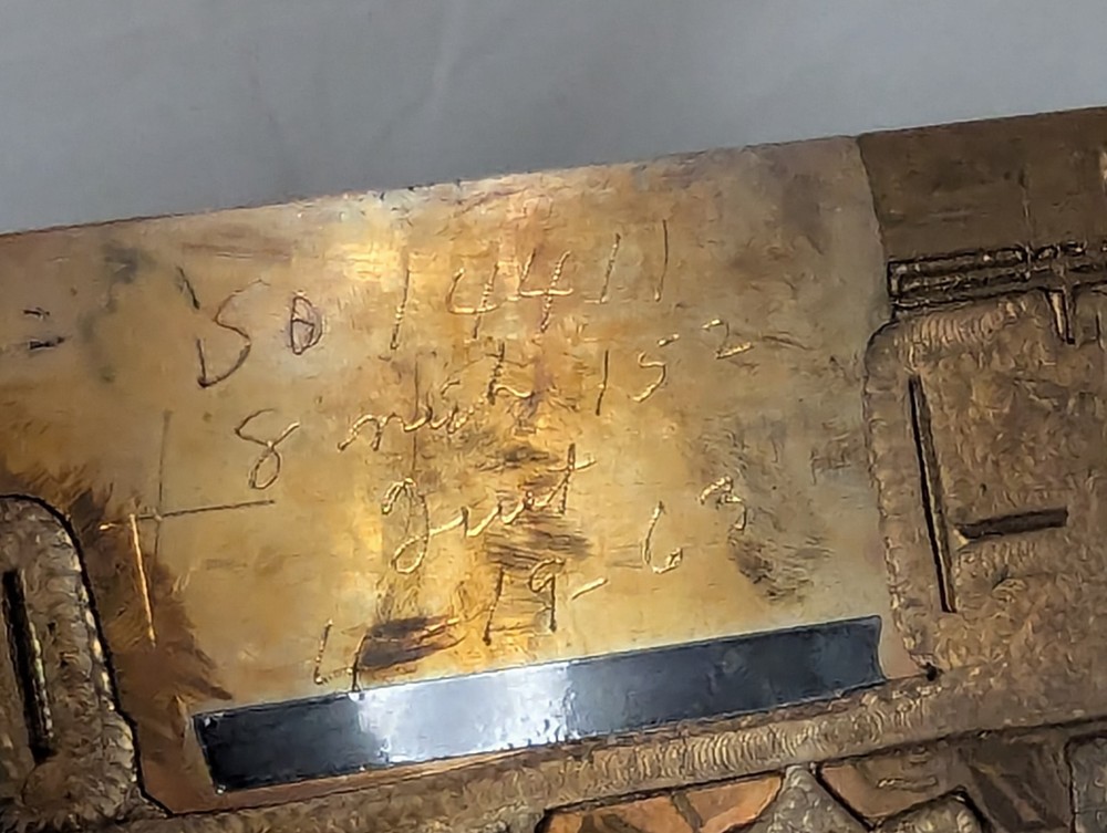 Vtg Etching Engraved Printing Machine Press Plate Stamp ~ Pearl Chips 1963