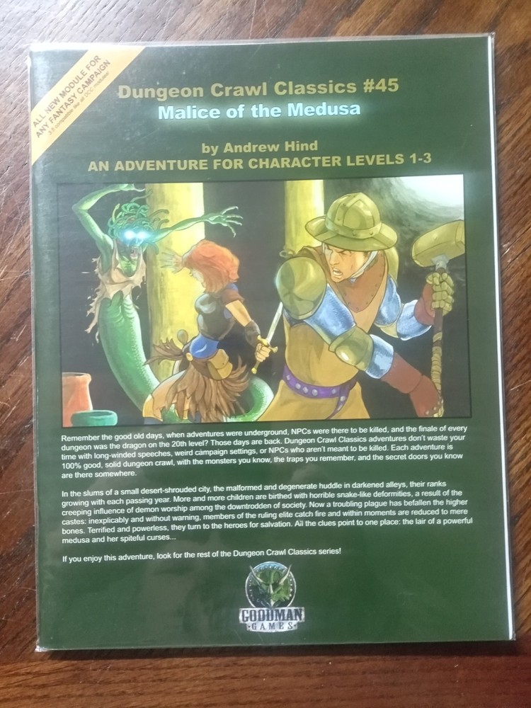 dungeon crawl classics #44 and #45