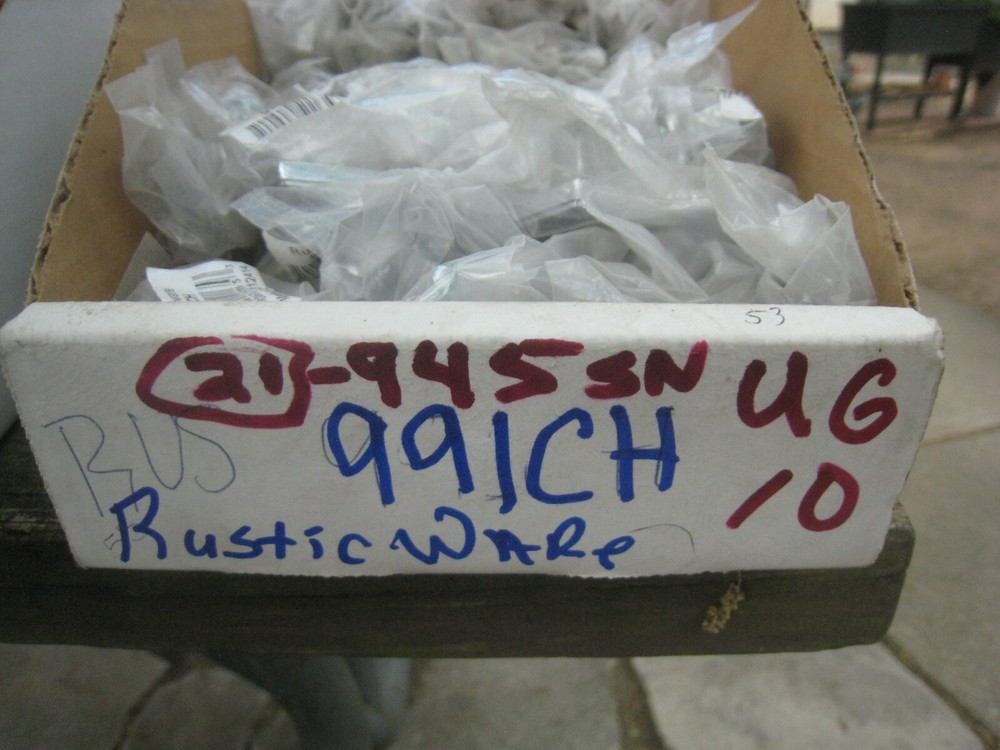 10 yes 10 Rusticware 991CH 1-1/8 Inch Square Chrome Cabinet Knobs with base