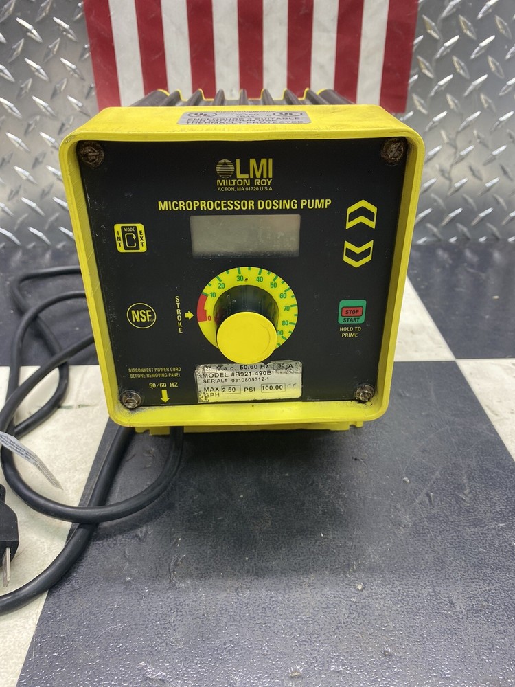 LMI B921-490BI Microprocessor Dosing Pump