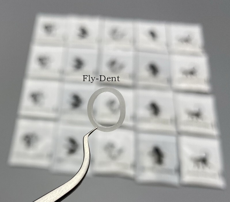 100Pcs Rubber Bands Dental Orthodontic Elastics Latex Braces 2.5/3.5/4.5/6.5OZ