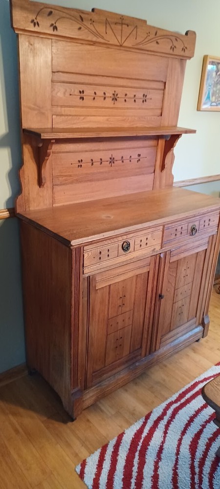 Dining room hutch antique