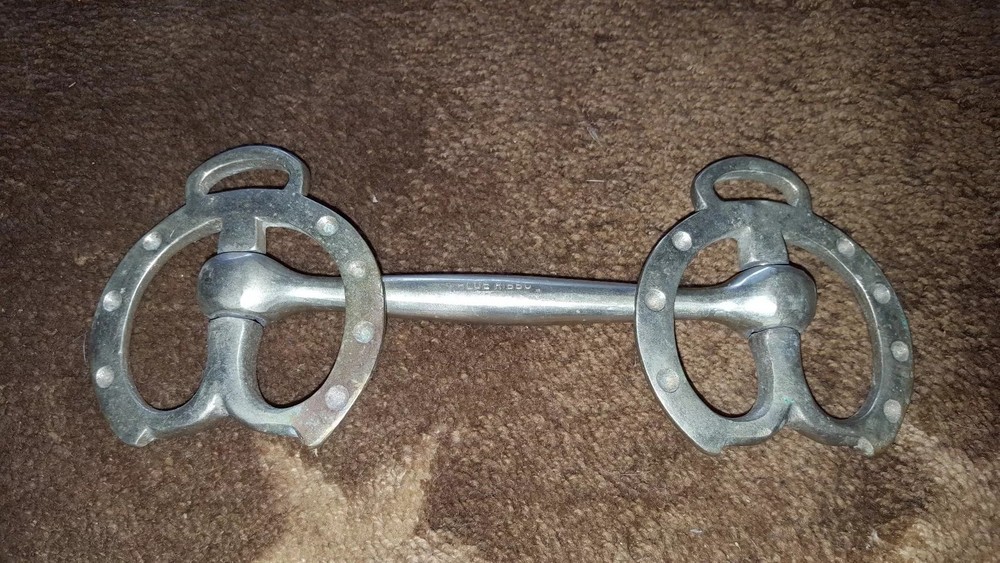 Blue Ribbon 4" Straight Bar Bit Solid Nickel Silver
