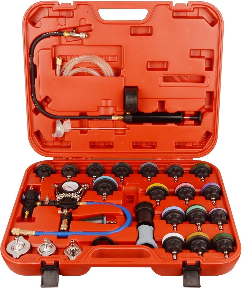 Professional Radiator Pressure Tester & Refill Kit