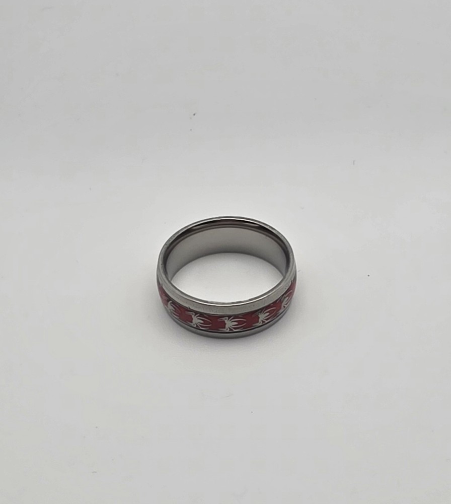 Marvel Spiderman Sterling Silver Ring Size 10