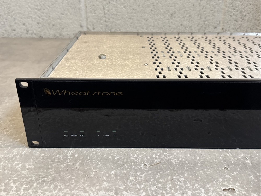 Wheatstone E Series Satellite Cage with Analog Input + Logic I/O Cards
