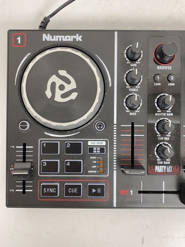 numark DJ Equipment PARTY MIX Controller Used