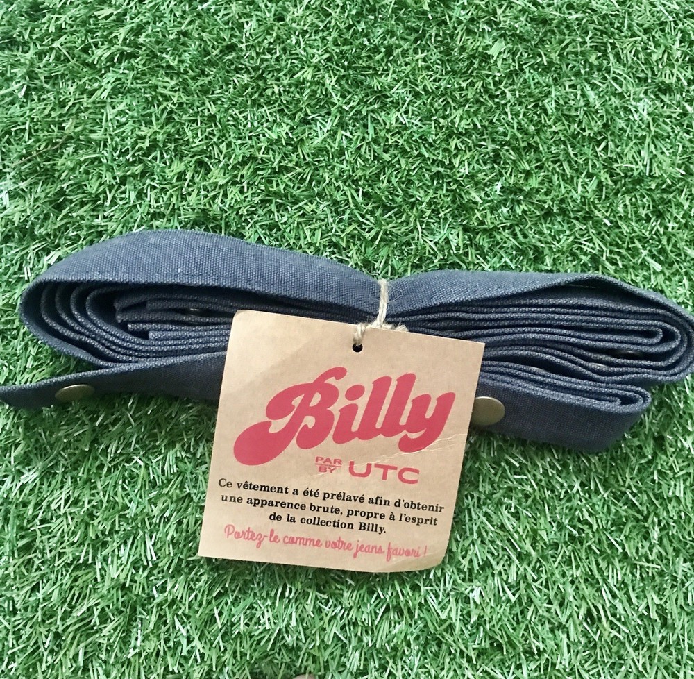 UTC Billy Collection Bib Apron Strap - Charcoal Grey