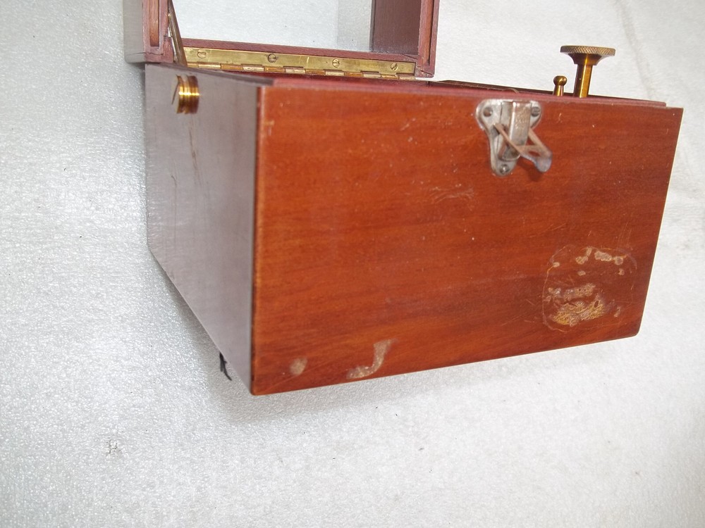 Vintage Thomas Mercer Marine Chronometer Case