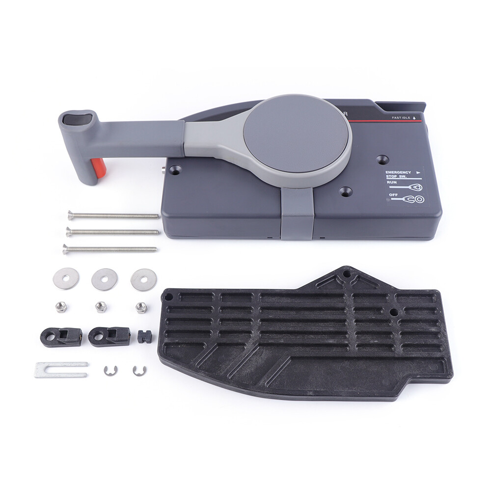 Universal Marine Outboard Side Mount Remote Control Box Steering Box USA