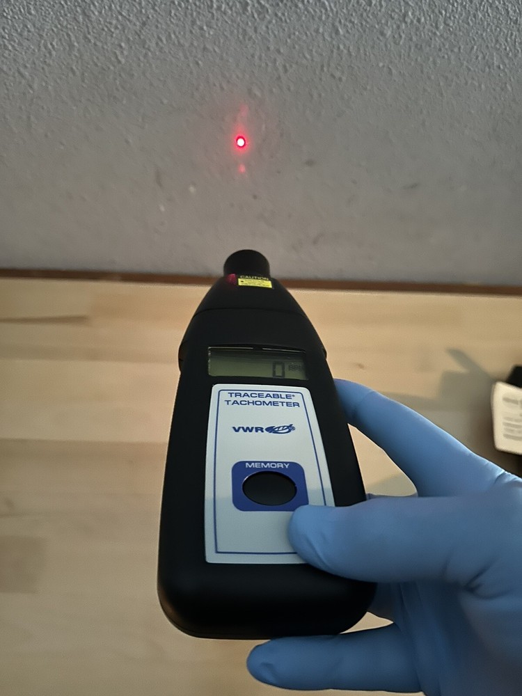 VWR Touchless Traceable Digital Tachometer 23609-212