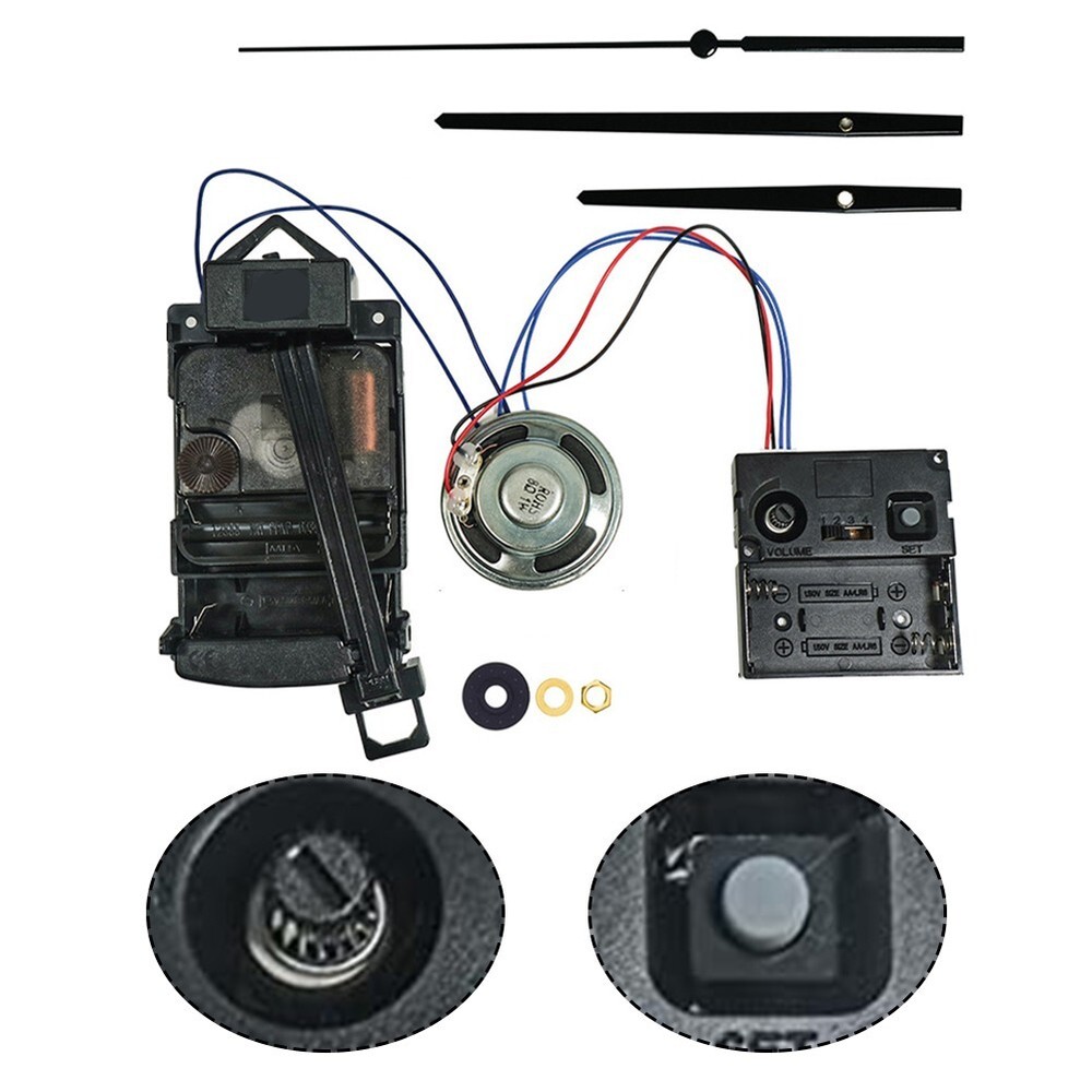 Music Chime Box Pendulum Clock Battery Powered Movement Clock Movement