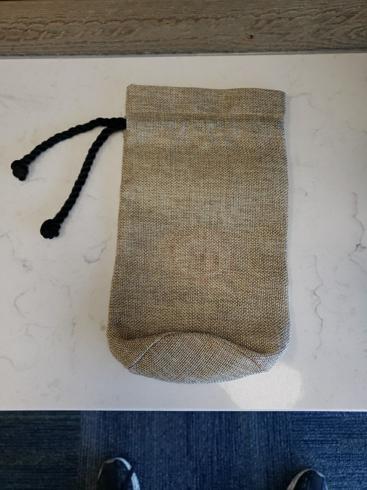 Tito's Handmade Vodka Gift Bag 750ml burlap bag