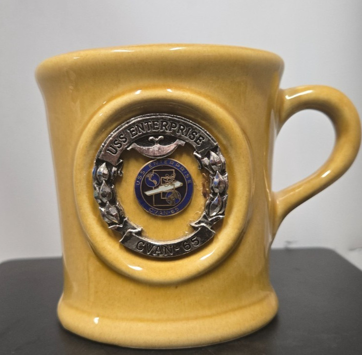 USS ENTERPRISE C7AN-65 COFFE MUG