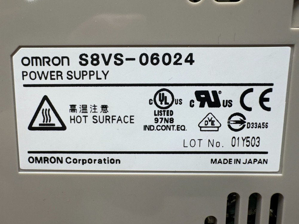 OMRON POWER SUPPLY S8VS-06024