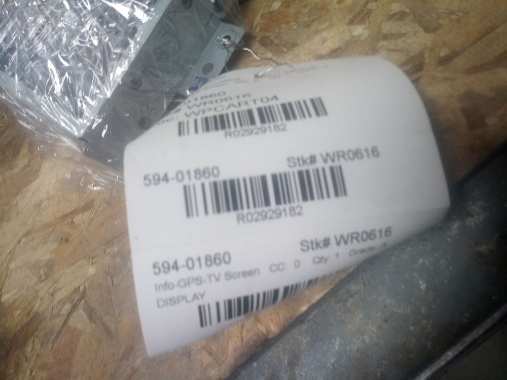 2017 Ford Escape Audio Equipment Display Screen 2929182