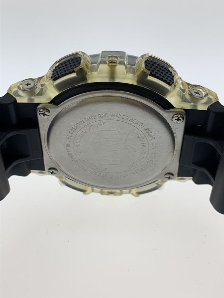 CASIO Quartz Watch G SHOCK Digital Rubber BLK BLK