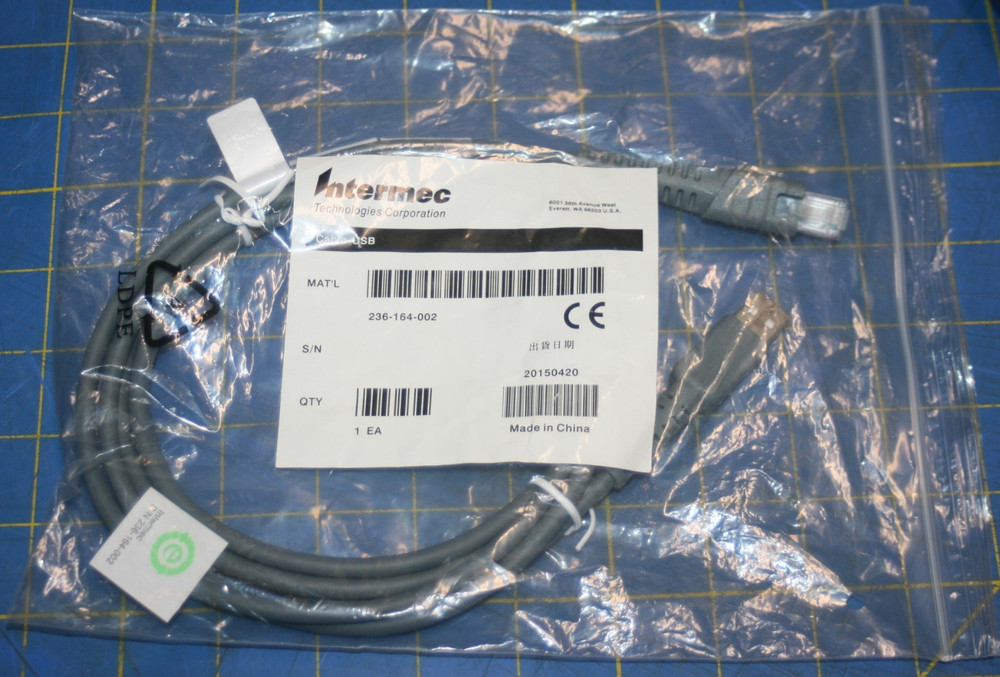 New Intermec 236-164-002 6.5 Feet, Keyboard Emulation USB Cable For SR30A