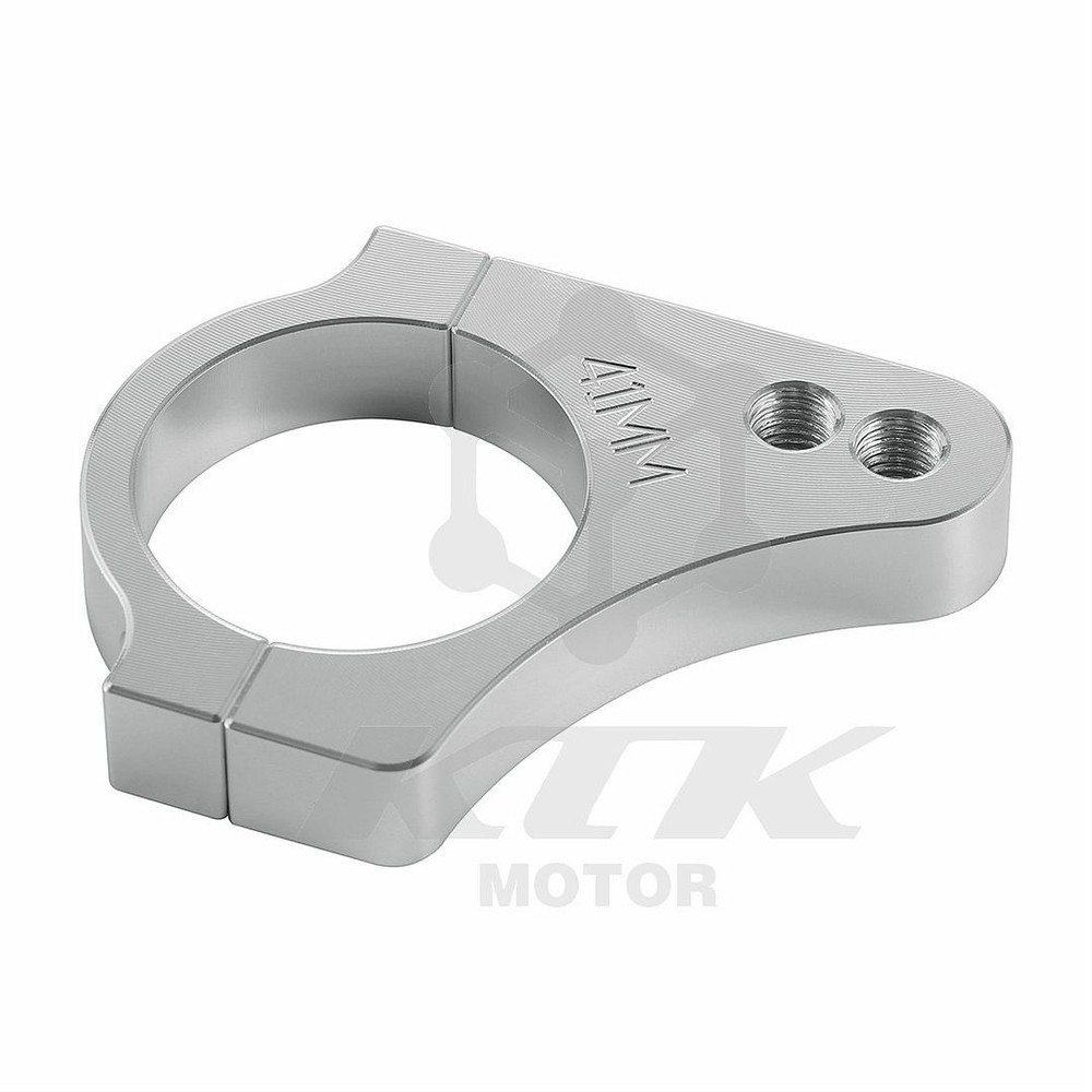 Universal Motorcycle Aluminium Steering Damper Fork Frame Mounting Clamp Bracket