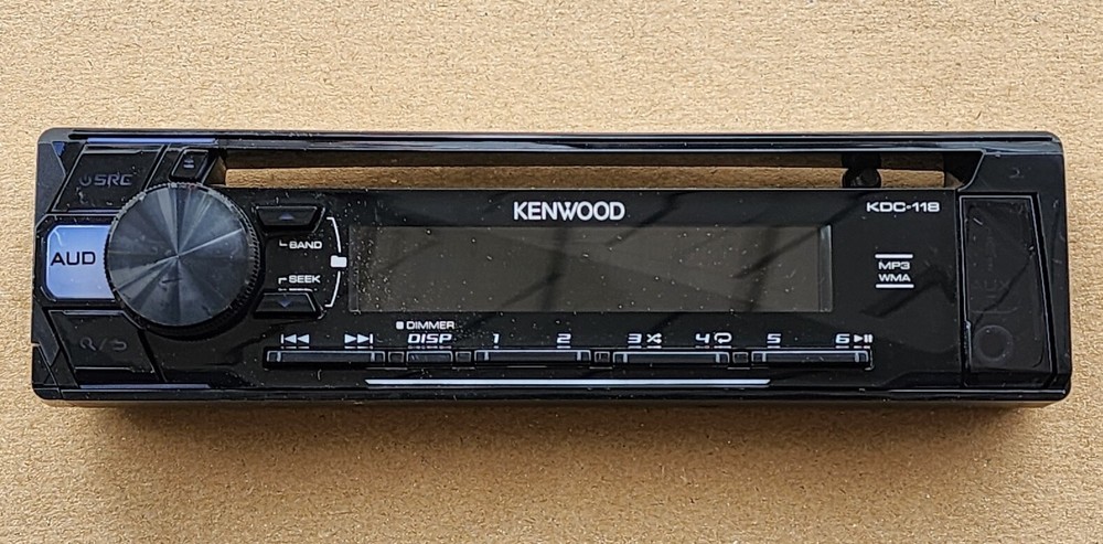 KENWOOD KDC-118 REPLACEMENT FACEPLATE