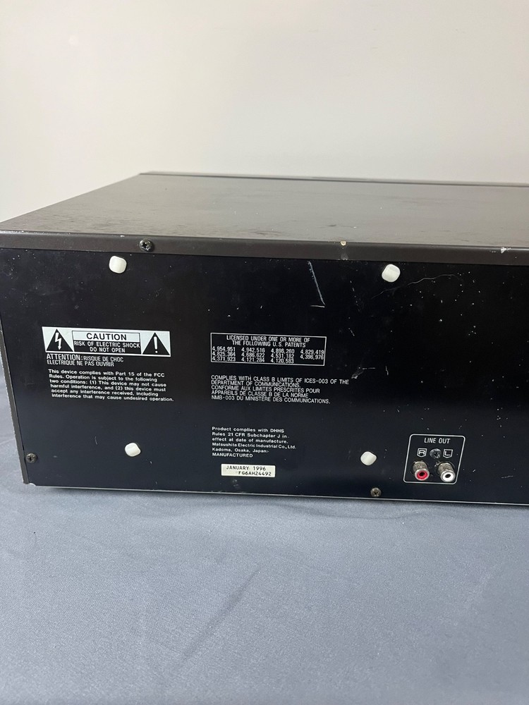 Technics SL-MC50 60+1 CD Multi Changer No Remote New Belt