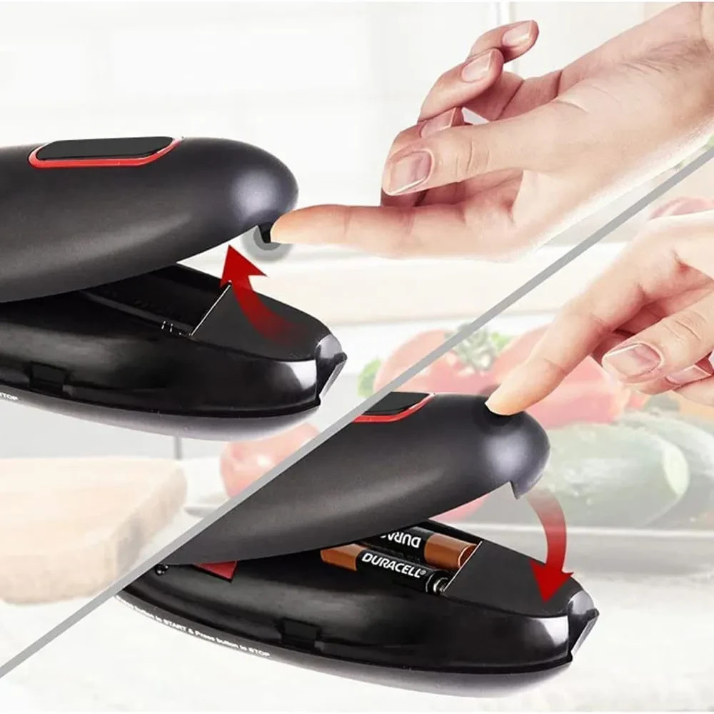 Electric Can Opener Automatic Jar Bottle Can Machine One Touch Portable Kitchen