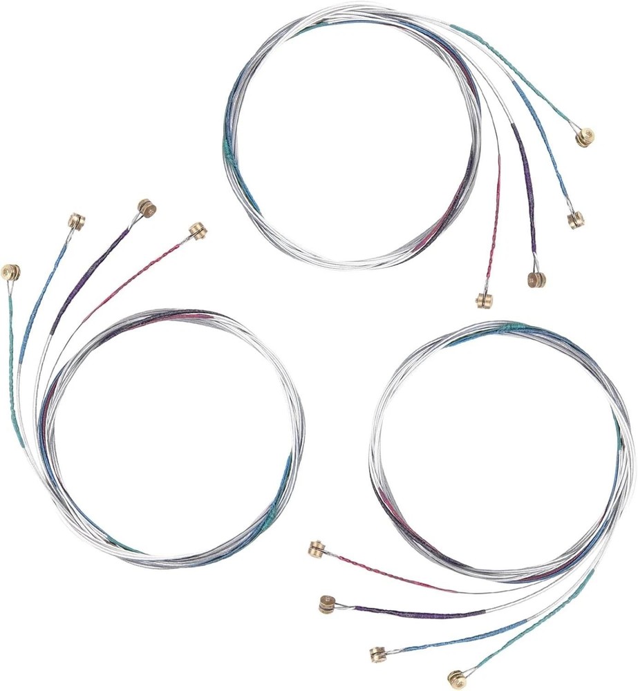 12 Pcs 3 Pack Violin Strings 4/4 Full Set, Universal Classic Steel Core With...