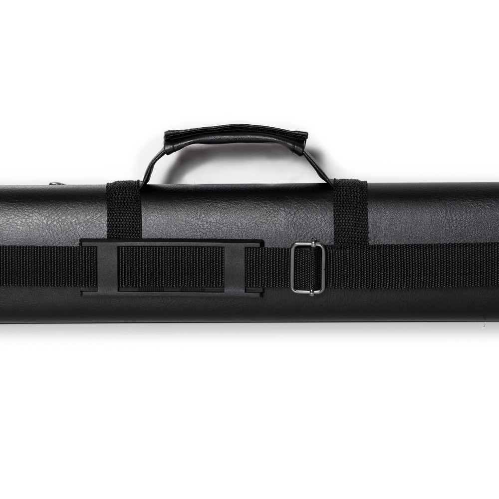 OKKO Billiard Pool Cue Hard Oval Case Black 2x2