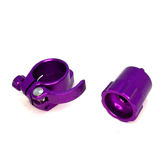 Planet Eclipse EMEK 100 ETHA2 Aluminum Feedneck and Back Cap Combo - PURPLE
