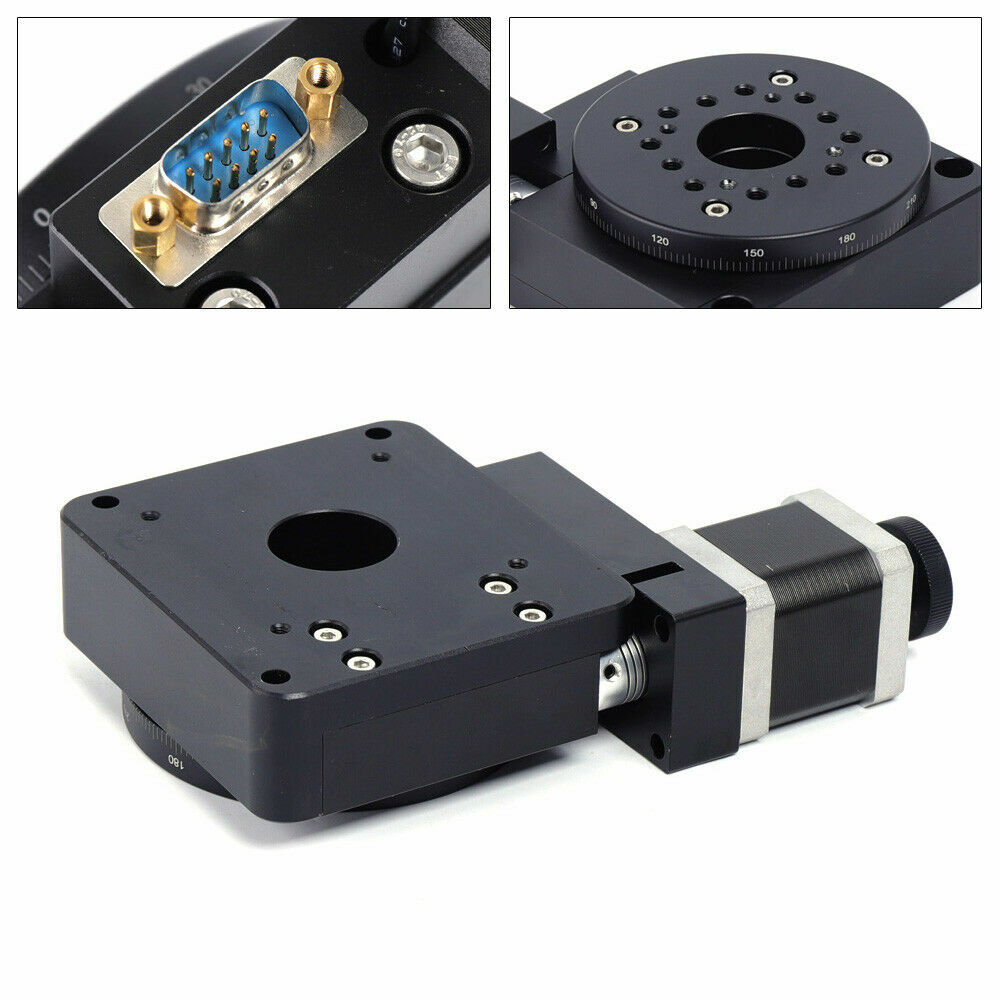 Motorized Rotation Stage Optical Rotary Table Electric Optical Rotation Platform