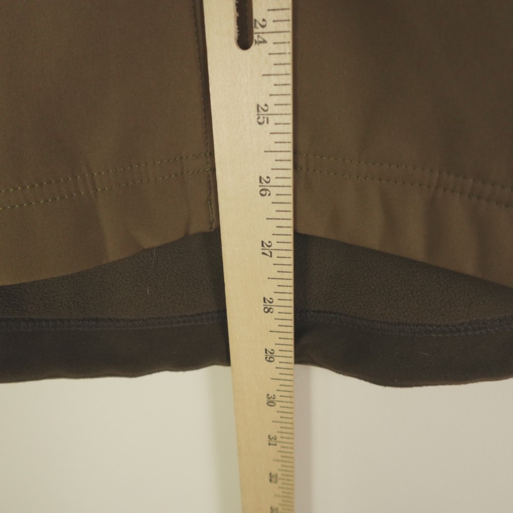 Duck Camp Jacket Mens Medium Brown Pin Oak Contact Softshell