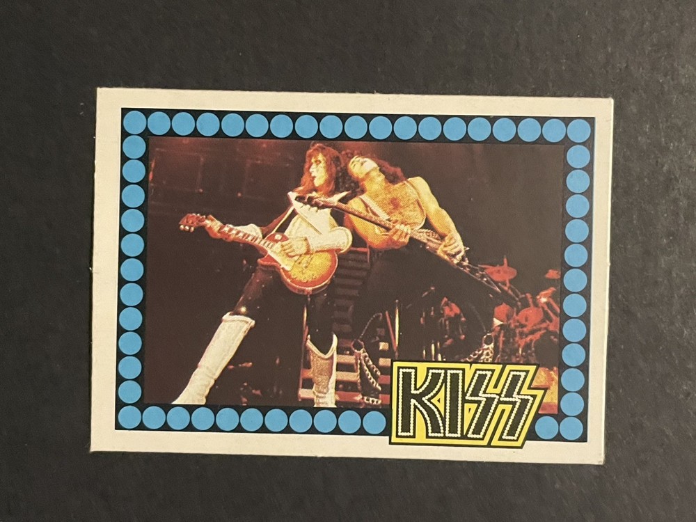 KISS CARD RARE ACE FREHLEY EX SHAPE