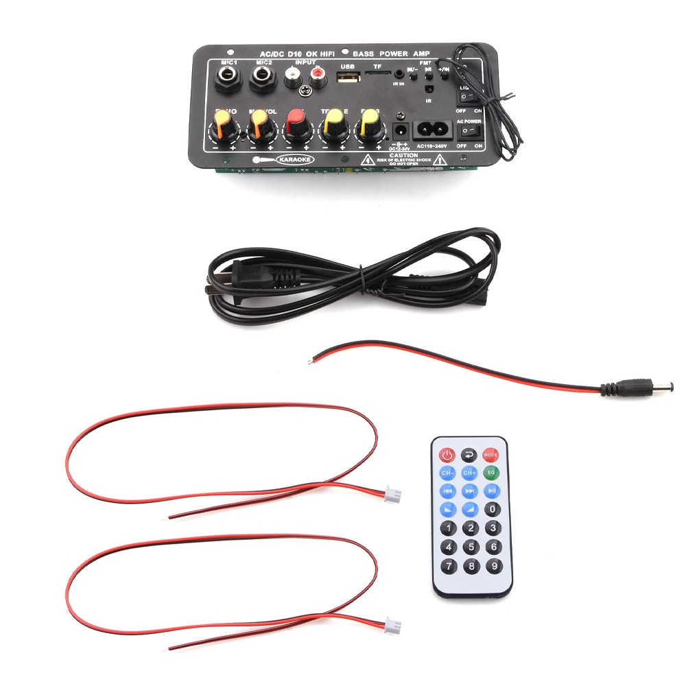 Versatile Audio Amplifier Decoder Board BT 5.0 TF/U MP3/WMA/WAV Audio Settings