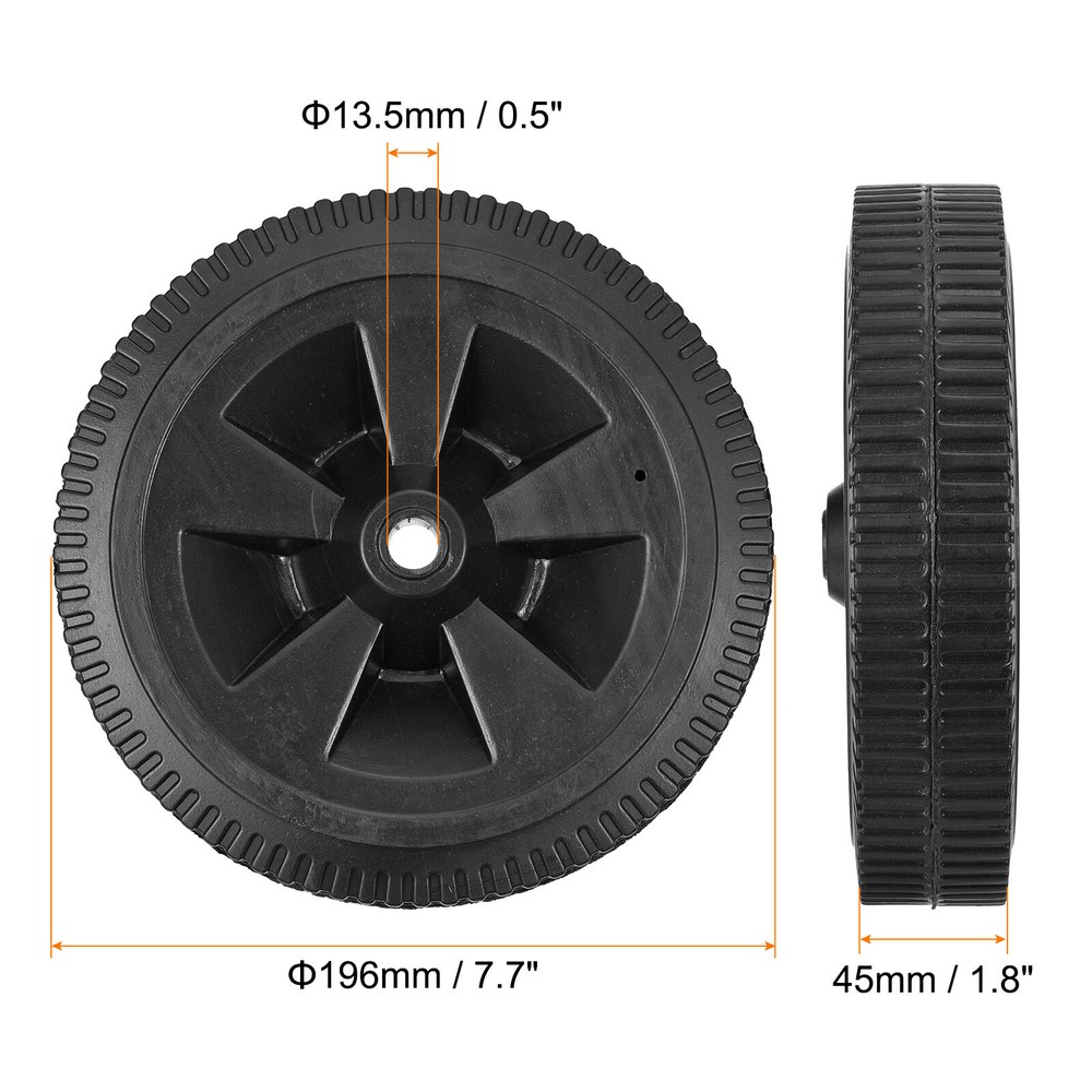7.7" Air Compressor Wheels Universal Air Compressor Wheel Replacement