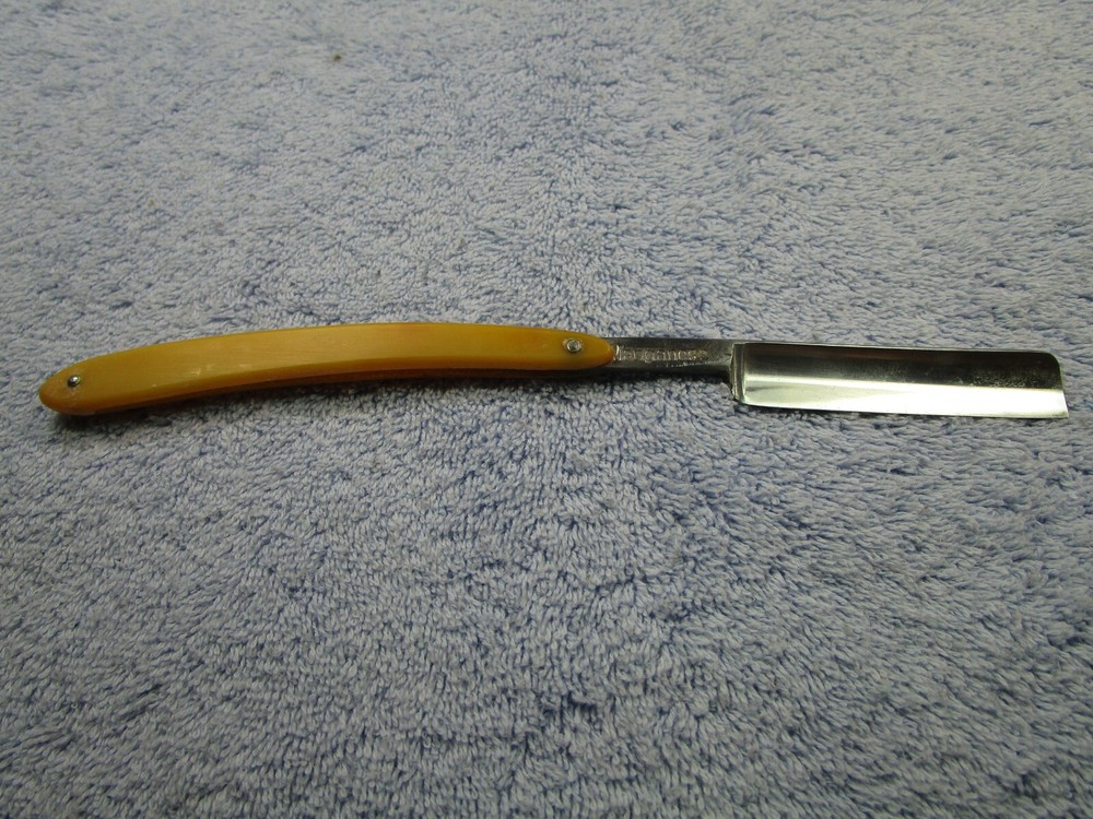 Manganes Cold Beetle Straight Razor & Box 160-6F