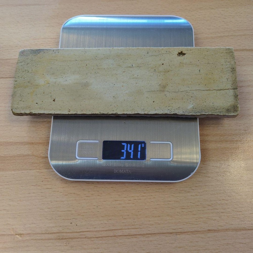 Natural Whetstone Unknown Origin Medium Grit for Pre-Finishing